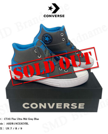 Converse รองเท้าผ้าใบ รุ่น Ctas Flux Ultra Mid Grey Blue Code: A02819CS3GYBL