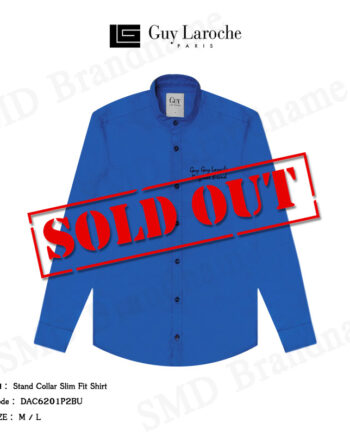 Guy Laroche เสื้อเชิ้ตแขนยาว รุ่น Stand Collar Slim Fit Shirt Code: DAC6201P2BU