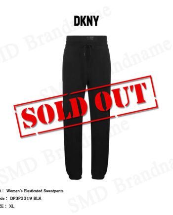 DKNY Sport กางเกงลำลองขายาว รุ่น Women's Elasticated Sweatpants Code: DP3P3319 BLK