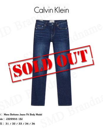 Calvin Klein Jeans กางเกงยีนส์ รุ่น MENS Bottoms Jeans FIT BODY Model Code: J320955 1BJ