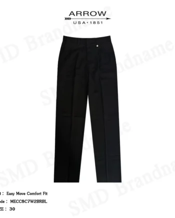 Arrow กางเกงสแล็ค ขายาว ทำงาน ทรง Comfort Fit รุ่น Easy Move Code MECC8C7W2BRBL