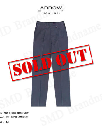 Arrow กางเกงสแล็ค ขายาว ทำงาน รุ่น Man's Pants (Blue Grey) Code: RY10890 AM3351