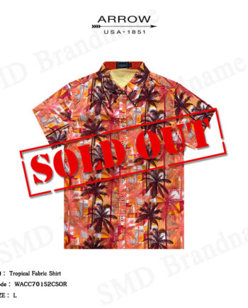 Arrow เสื้อเชิ้ตแขนสั้น รุ่น Tropical Fabric Shirt Code: WACC701S2CSOR