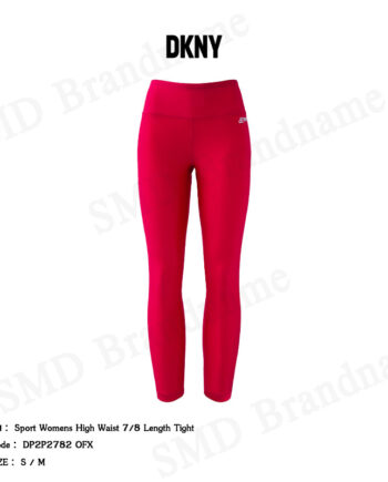 DKNY Sport กางเกงออกกำลังกาย รุ่น Sport Womens High Waist 7/8 Length Tight Code: DP2P2782 OFX