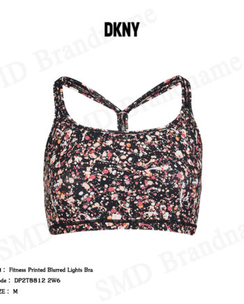 DKNY Sport สปอร์ตบรา รุ่น Fitness Printed Blurred Lights Bra Code: DP2T8812 2W6