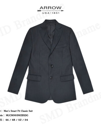 Arrow เสื้อสูท รุ่น Men's Smart Fit Classic Suit Code: MUCM993W2BSDG