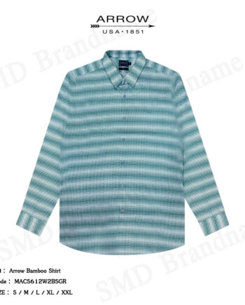 Arrow เสื้อเชิ้ตแขนยาว รุ่น Arrow Bamboo Shirt Code: MACS612W2BSGR