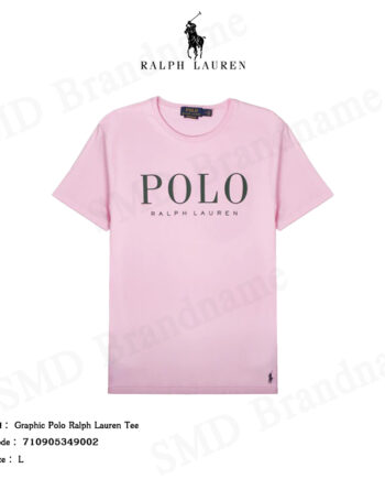 Polo Ralph Lauren เสื้อยืดคอกลม รุ่น Graphic Polo Ralph Lauren Tee Code: 710905349002