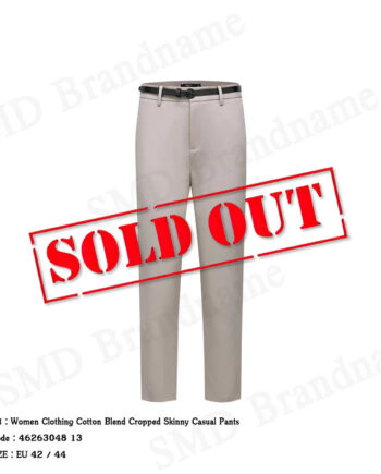 G2000 กางเกงขายาวผู้หญิง รุ่น Women Clothing Cotton Blend Cropped Skinny Casual Pants Code: 46263048 13