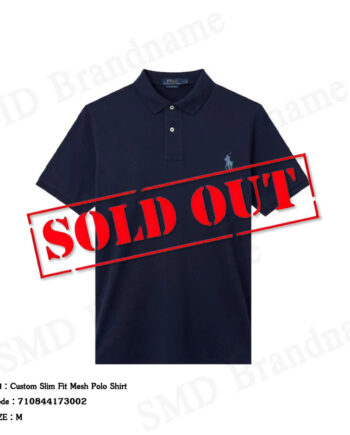 Polo Ralph Lauren เสื้อโปโลผู้ชาย รุ่น Custom Slim Fit Mesh Polo Shirt Code: 710844173002