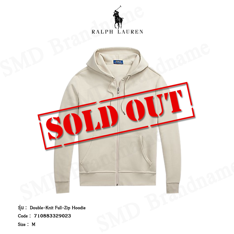 Polo Ralph Lauren เสื้อสเวตเตอร์ รุ่น Double-Knit Full-Zip Hoodie Code: 710883329023