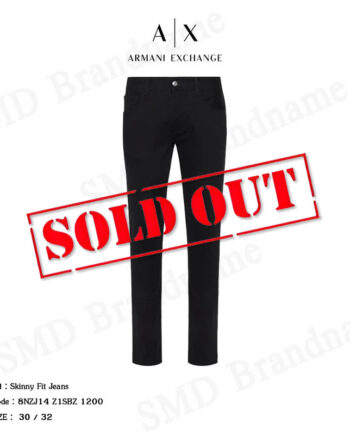 Armani Exchange กางเกงยีนส์ รุ่น Skinny Fit Jeans Code: 8NZJ14 Z1SBZ 1200