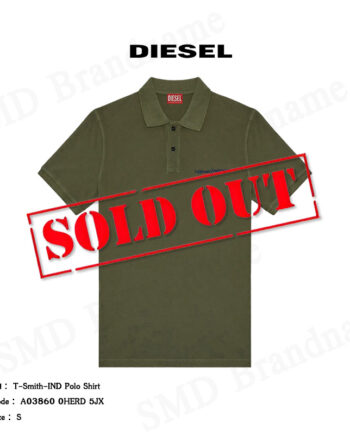 Diesel เสื้อโปโลชาย รุ่น T-Smith-Ind Polo Shirt Code: A03860 0HERD 5JX