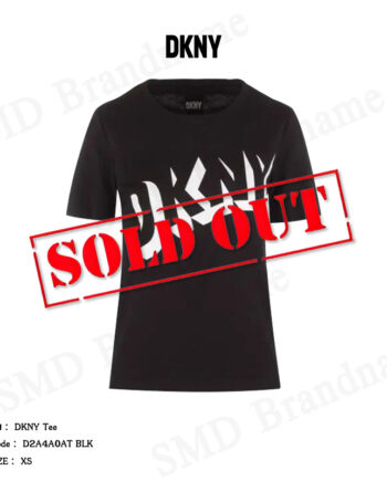 DKNY เสื้อยืดคอกลม รุ่น DKNY Tee Code : D2A4A0AT BLK