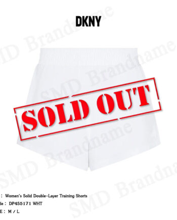 DKNY Sport กางเกงขาสั้น รุ่น Women's Solid Double-Layer Training Shorts Code: DP4S5171 WHT