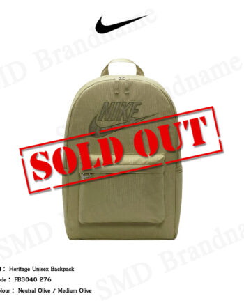 Nike กระเป๋าเป้ รุ่น Heritage Unisex Backpack Code: FB3040 276