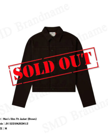 John Henry เสื้อแจ็คเก็ตผู้ชาย รุ่น Men's Slim Fit Jacket (Brown) Code: JH S225MJKSM12
