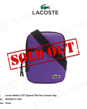 Lacoste กระเป๋าสะพายข้าง รุ่น  Lacoste Medium LCST Zippered Petit Piqu Crossover Bag Code:  NH3307LV H49