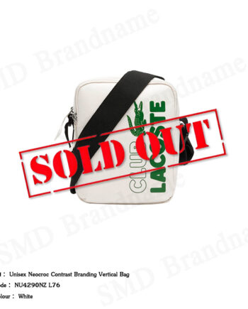 Lacoste กระเป๋าสะพายข้าง รุ่น Unisex Neocroc Contrast Branding Vertical BagCode: NU4290NZ L76