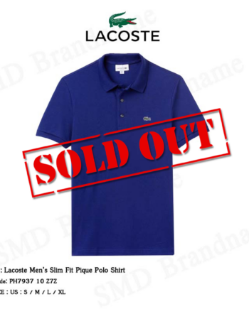 Lacoste เสื้อโปโลชาย รุ่น Lacoste Men's Slim Fit Pique Polo Shirt Code: PH7937 10 Z7Z
