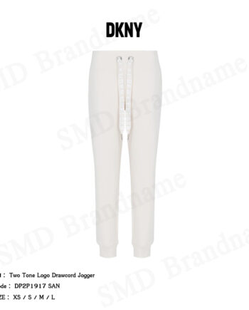 DKNY Sport กางเกงขายาว รุ่น Two Tone Logo Drawcord Jogger Code: DP2P1917 SAN