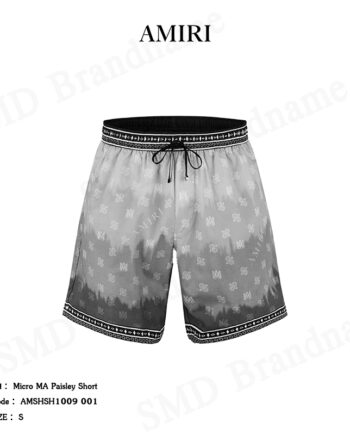 Amiri กางเกงขาสั้น รุ่น Micro MA Paisley Short Code: AMSHSH1009 001