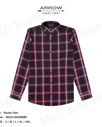 Arrow เสื้อเชิ้ตแขนยาว รุ่น Bamboo Shirt Code: MACS105S2BSBR