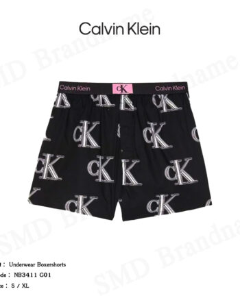 Calvin Klein กางเกงขาสั้น รุ่น Underwear Boxershorts Code NB3411 G01