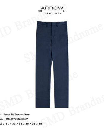 Arrow กางเกงขายาว รุ่น Smart Fit Trousers Navy Code: MSCM720S2BSNV