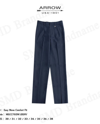 Arrow กางเกงขายาว รุ่น Easy Move Comfort Fit  Code: MSCC703W1BSNV