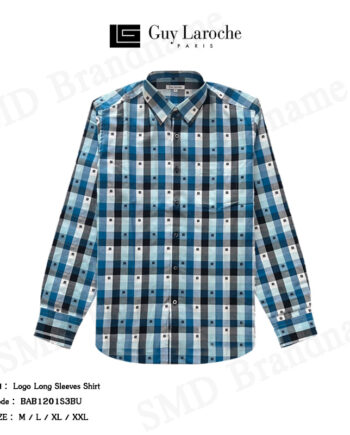 Guy Laroche เสื้อเชิ้ตแขนยาว รุ่น Logo Long Sleeves Shirt Code: BAB1201S3BU