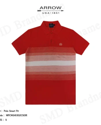 Arrow เสื้อโปโลแขนสั้น รุ่น Polo Smart Fit Code: MPCM503S2CSOR