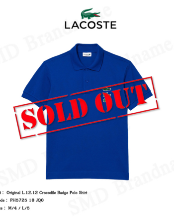 Lacoste เสื้อโปโล รุ่น Original L.12.12 Crocodile Badge Polo Shirt Code: PH5725 10 JQ0