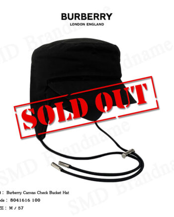 Burberry หมวกแก๊ป รุ่น Monogram Gabardine Winner Cap Code: 8048740