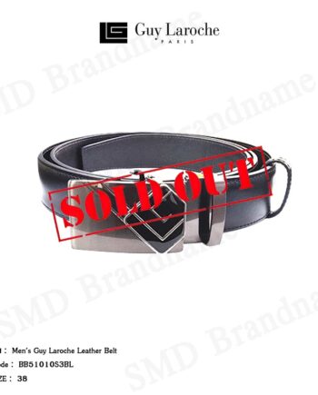 Guy Laroche เข็มขัด รุ่น Men's Guy Laroche Leather Belt Code: BB51010S3BL