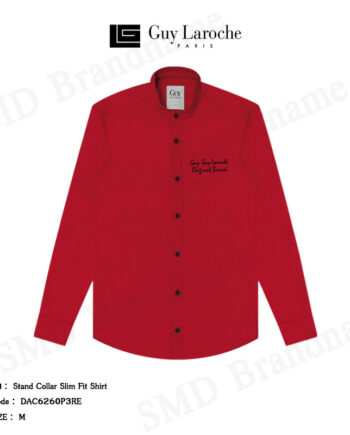 Guy Laroche เสื้อเชิ้ตแขนยาว รุ่น Stand Collar Slim Fit Shirt Code: DAC6260P3RE