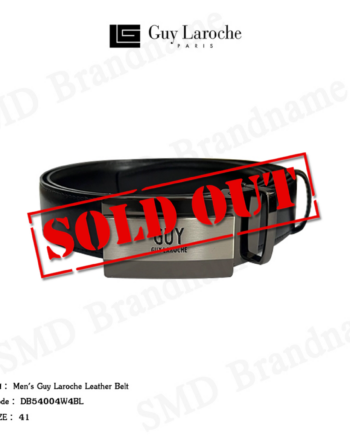 Guy Laroche เข็มขัด รุ่น Men's Guy Laroche Leather Belt Code: DB54004W4BL