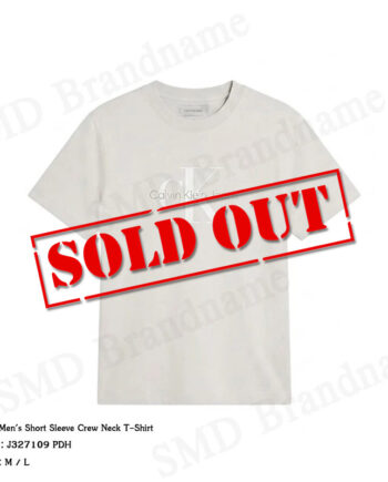 Calvin Klein เสื้อยืดคอกลมผู้ชาย รุ่น Men's Short Sleeve Crew Neck T-Shirt Code: J327109 PDH