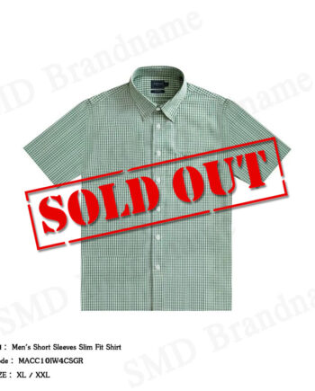 Arrow เสื้อเชิ้ตแขนสั้นผู้ชาย รุ่น Men's Short Sleeves Slim Fit Shirt Code: MACC10IW4CSGR