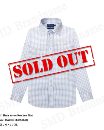 Arrow เสื้อเชิ้ตแขนยาวผู้ชาย รุ่น Men's Arrow Non Iron Shirt Code: MACM216W4BSBU