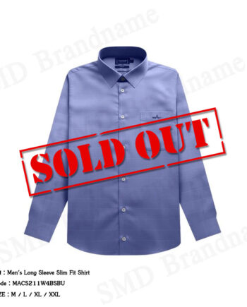 Arrow เสื้อเชิ้ตแขนยาว รุ่น Men's Long Sleeve Slim Fit Shirt Code: MACS211W4BSBU