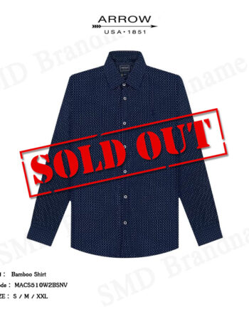 Arrow เสื้อเชิ้ตแขนยาวผู้ชาย รุ่น Bamboo Shirt Code: MACS510W2BSNV