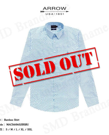 Arrow เสื้อเชิ้ตแขนยาวผู้ชาย รุ่น Bamboo Shirt Code: MACS606S2BSBU