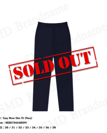 Arrow กางเกงสแล็คผู้ชาย ขายาว ทำงาน รุ่น Easy Move Slim Fit (Navy) Code: MEBS706S4BSNV