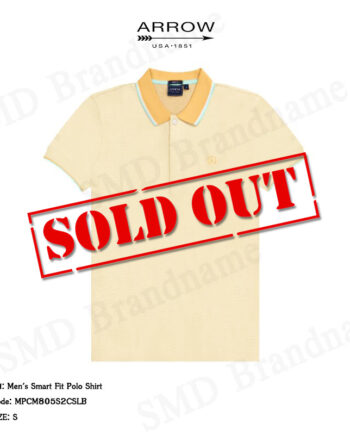 Arrow เสื้อโปโลแขนสั้น รุ่น Men's Smart Fit Polo Shirt Code: MPCM805S2CSLB