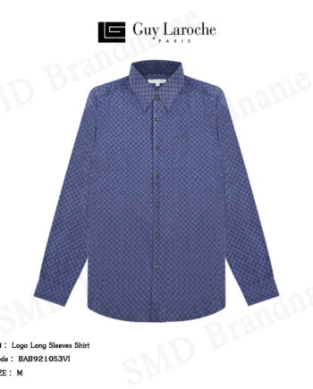 Guy Laroche เสื้อเชิ้ตแขนยาว รุ่น Logo Long Sleeves Shirt Code: BAB9210S3VI