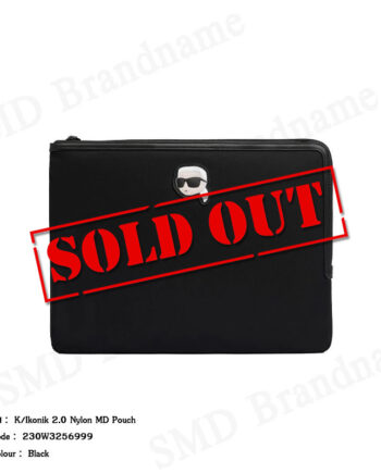 Karl Lagerfeld กระเป๋าคลัทช์ รุ่น K/Ikonik 2.0 Nylon MD Pouch Code: 230W3256999