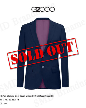 G2000 เสื้อสูทผู้ชาย รุ่น Men Clothing Cool Touch Quick Dry Suit Blazer Smart Fit  Code: 3611325278