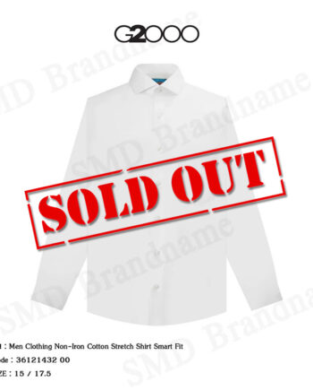G2000 เสื้อเชิ้ตแขนยาวผู้ชาย รุ่น Men Clothing Non-Iron Cotton Stretch Shirt Smart Fit Code: 3612143200