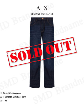 Armani Exchange กางเกงยีนส์ขายาว รุ่น Straight Indigo Jeans Code: 3DZJ16 Z3Y6Z 1500